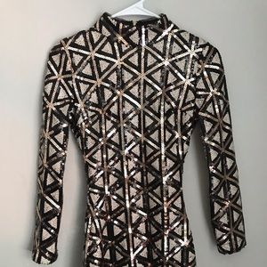 Sequin Mini Dress